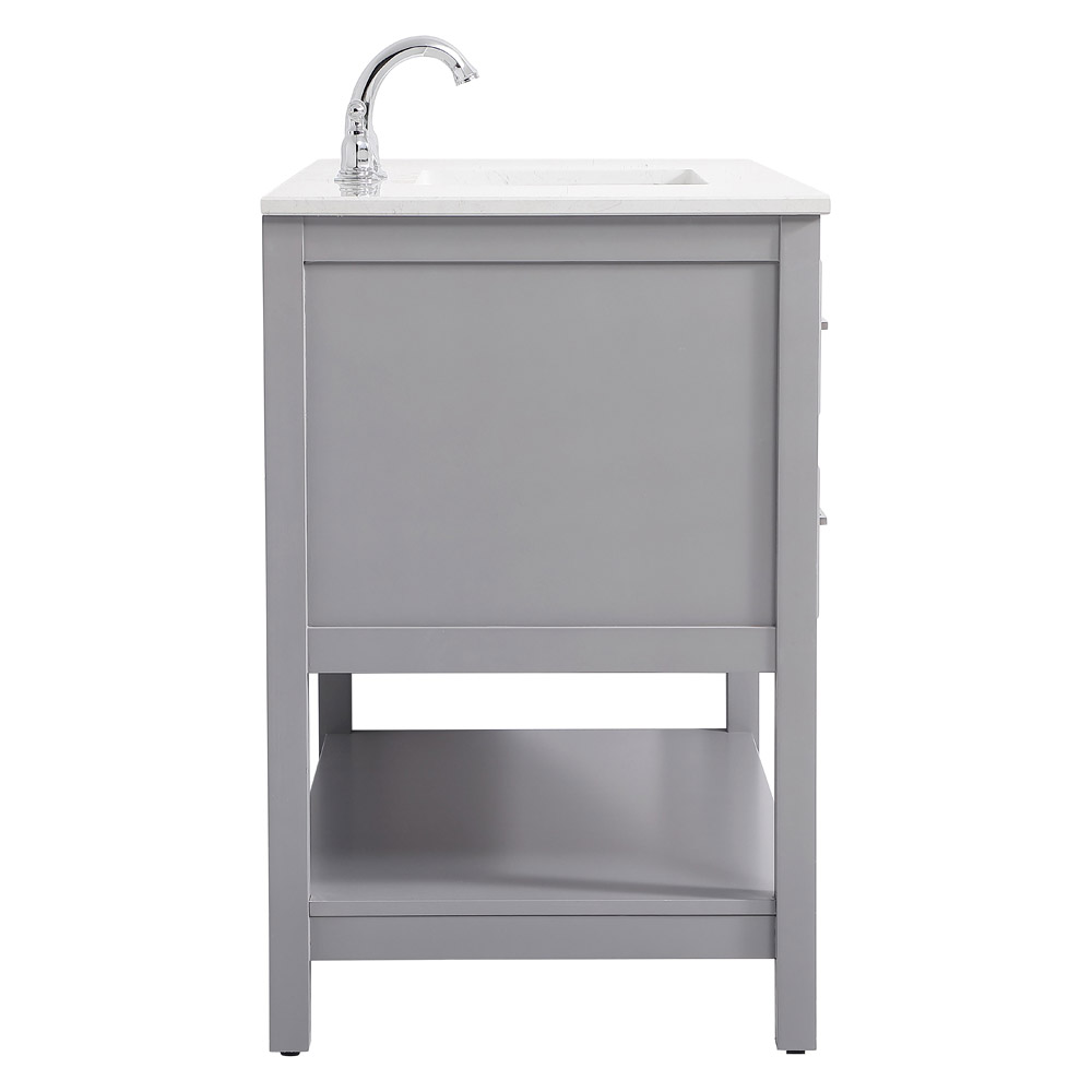 Elegant Bathroom Vanity - Gray (VF19042GR)