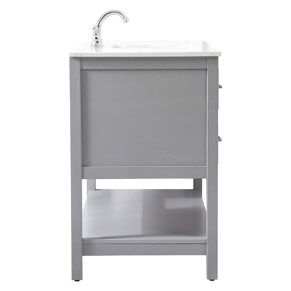 Elegant Bathroom Vanity - Gray (VF19048GR)