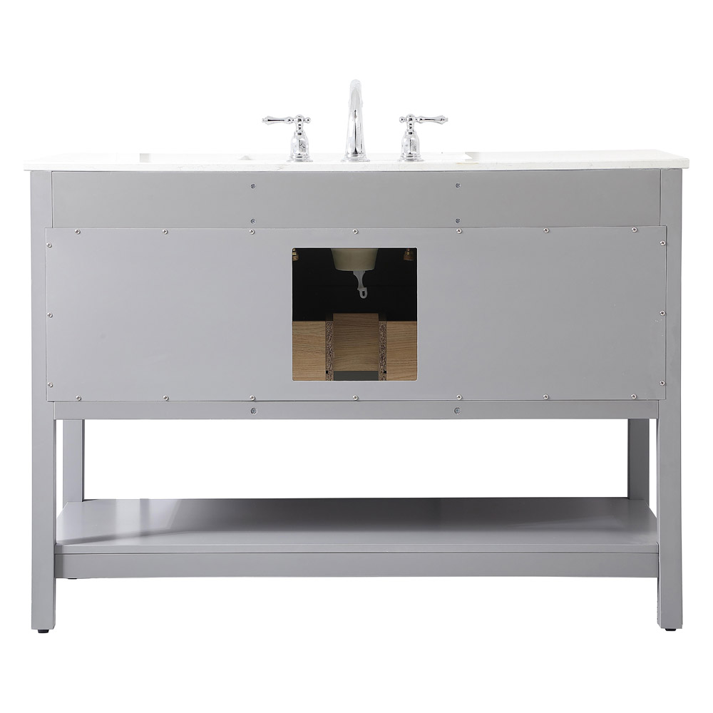 Elegant Bathroom Vanity - Gray (VF19048GR)