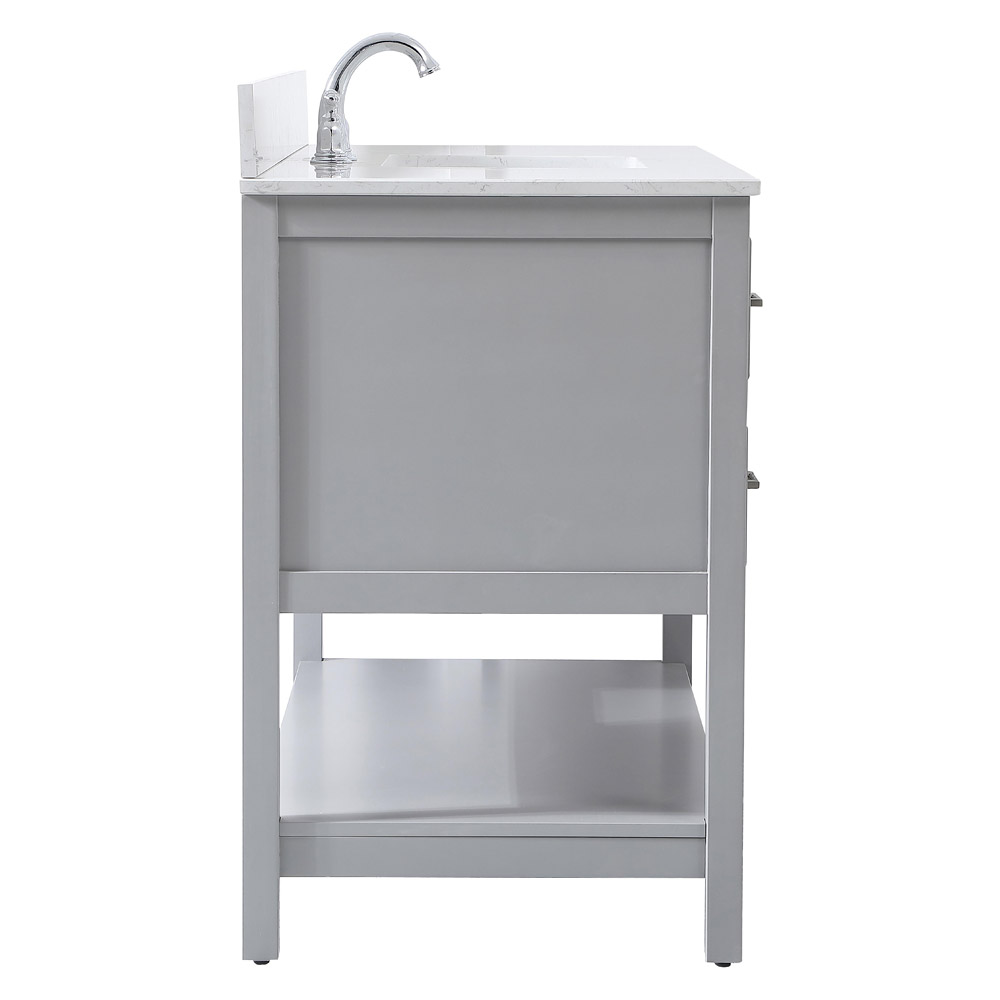 Elegant Bathroom Vanity - Gray (VF19048GR-BS)