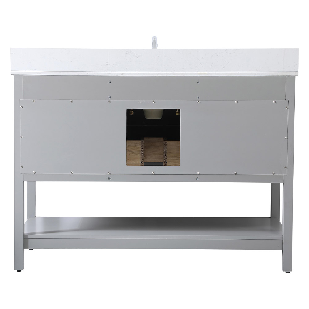 Elegant Bathroom Vanity - Gray (VF19048GR-BS)