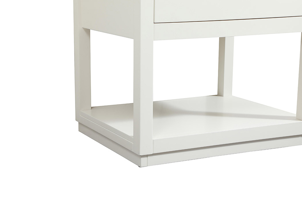 Elegant Bathroom Vanity - White (VF19224WH)