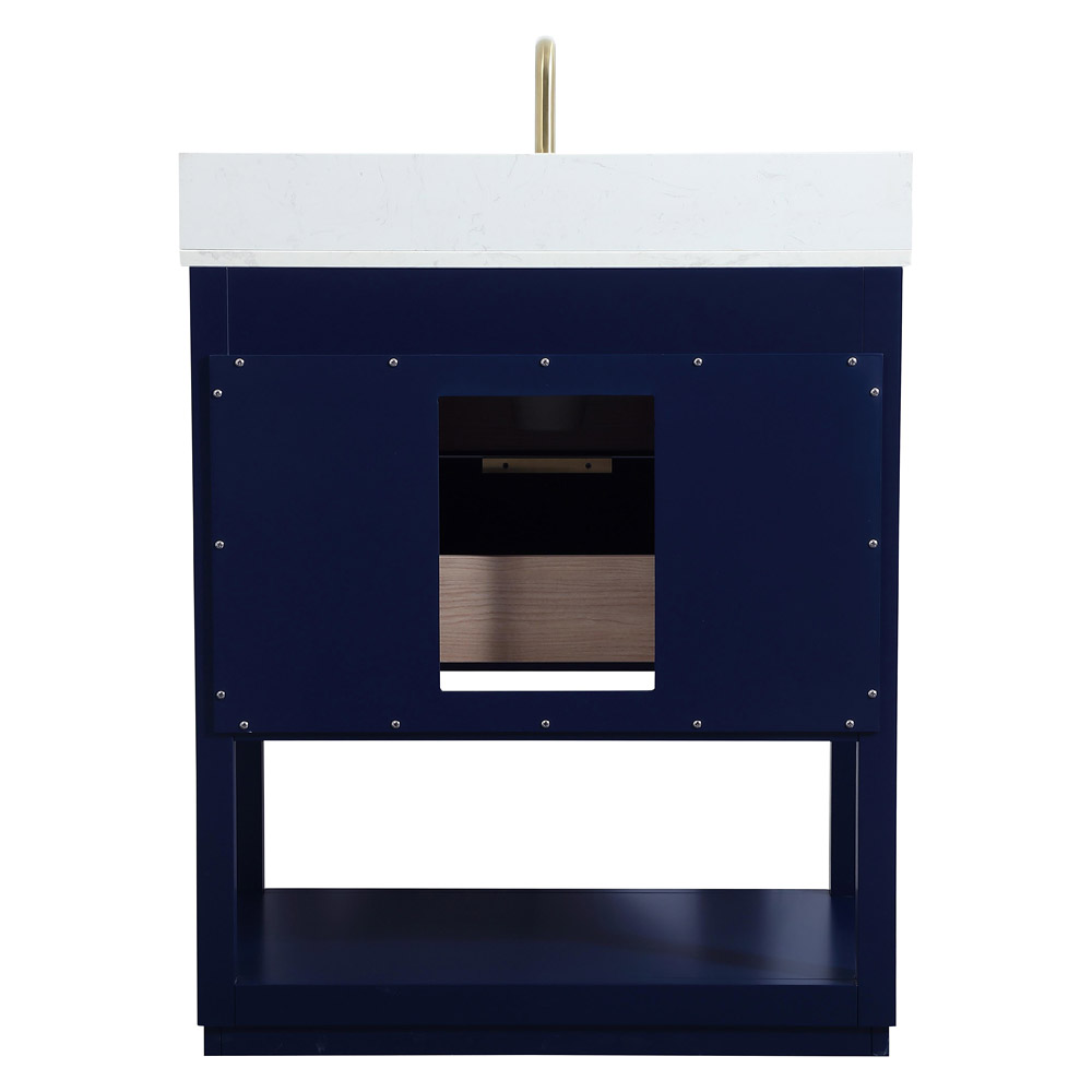 Elegant Bathroom Vanity - Blue (VF19230BL-BS)