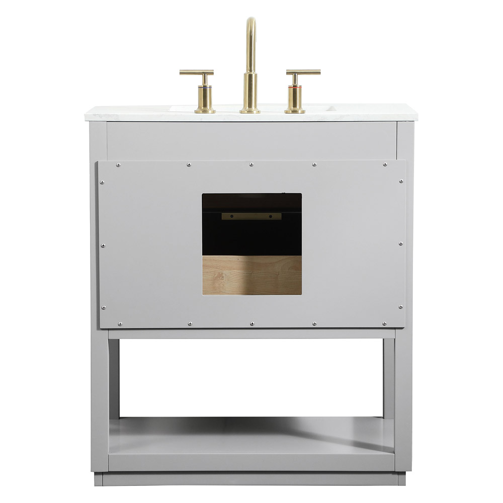 Elegant Bathroom Vanity - Gray (VF19230GR)