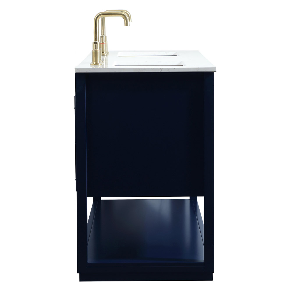 Elegant Bathroom Vanity - Blue (VF19260DBL)