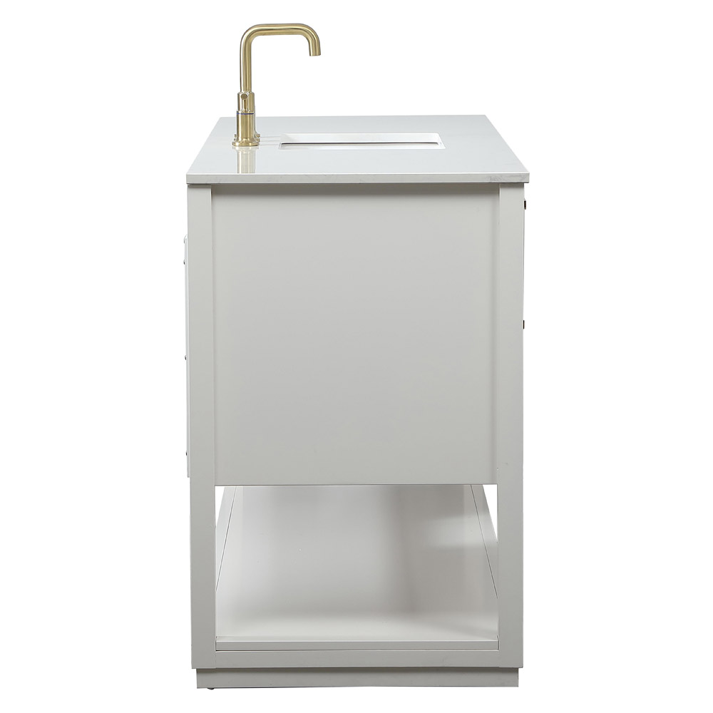 Elegant Bathroom Vanity - White (VF19260WH)