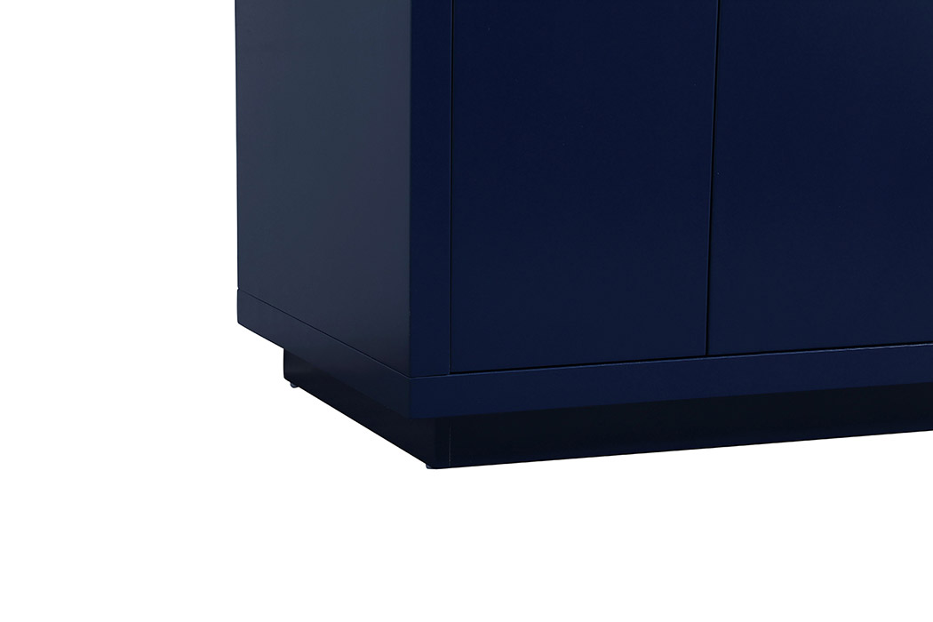 Elegant Bathroom Vanity - Blue (VF19436BL)