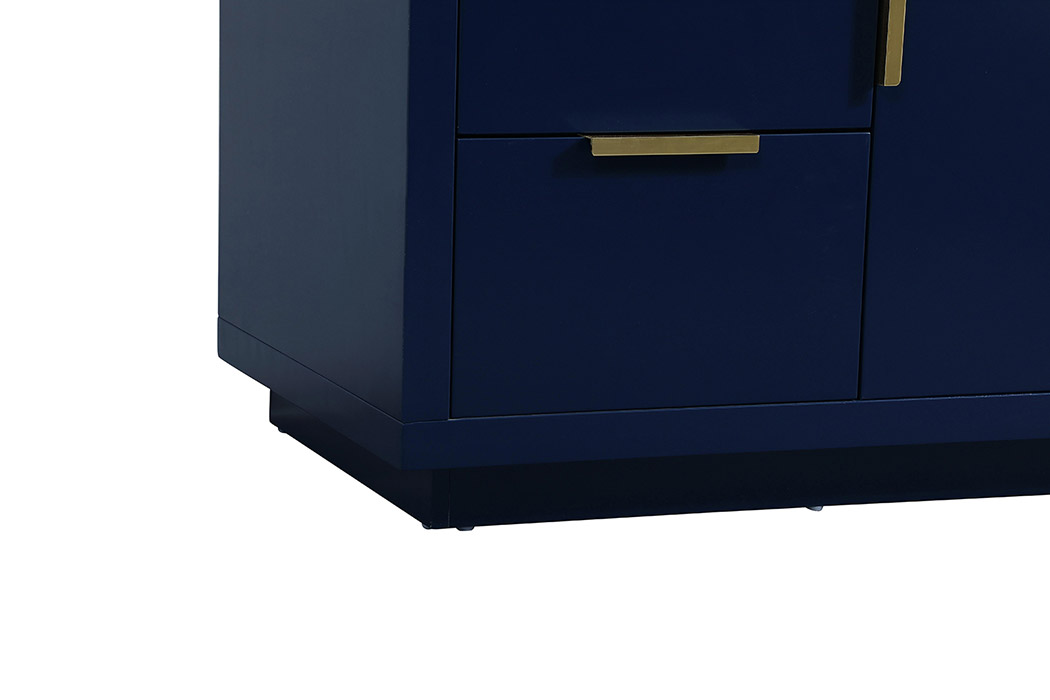 Elegant Bathroom Vanity - Blue (VF19448BL-BS)