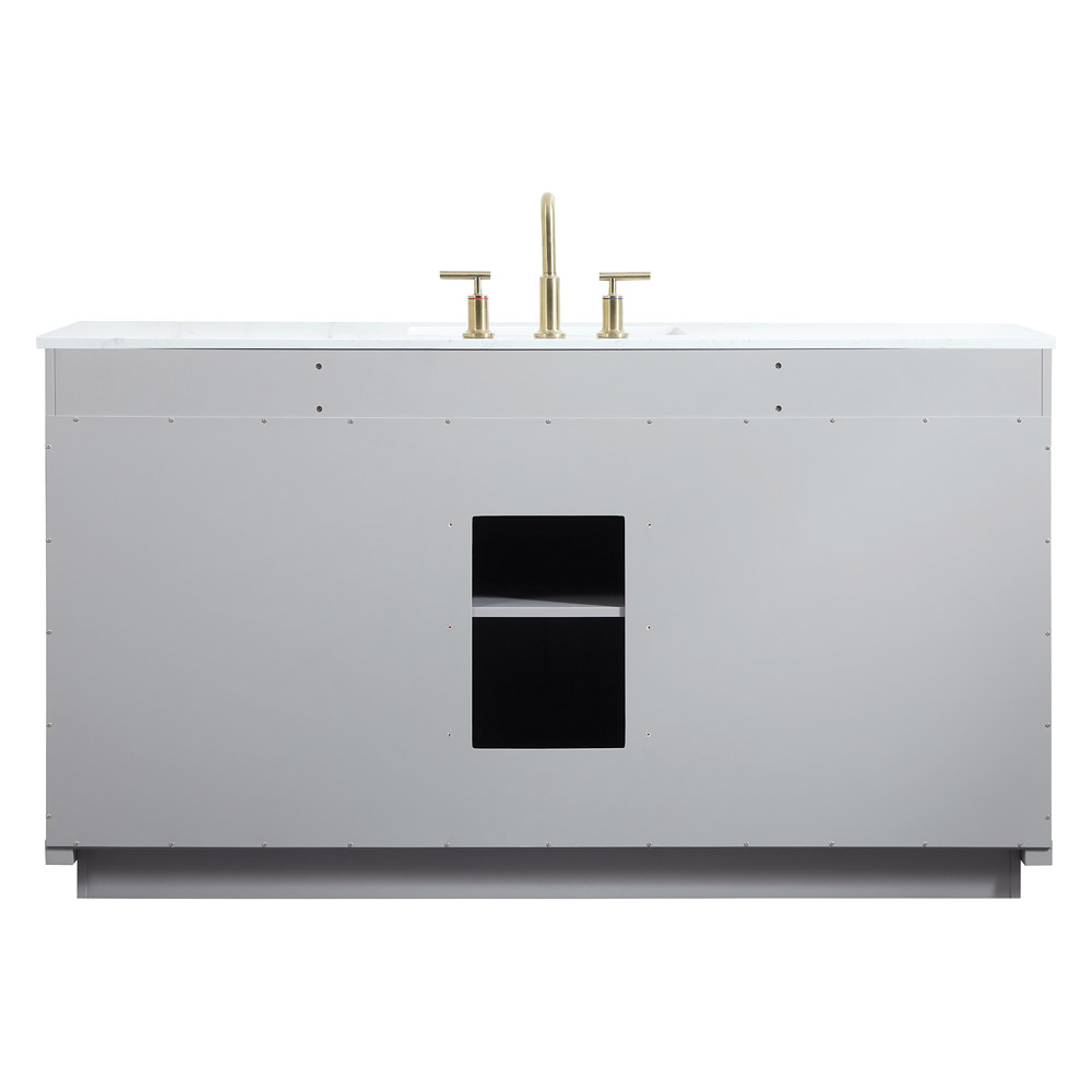 Elegant Bathroom Vanity - Gray (VF19460GR)