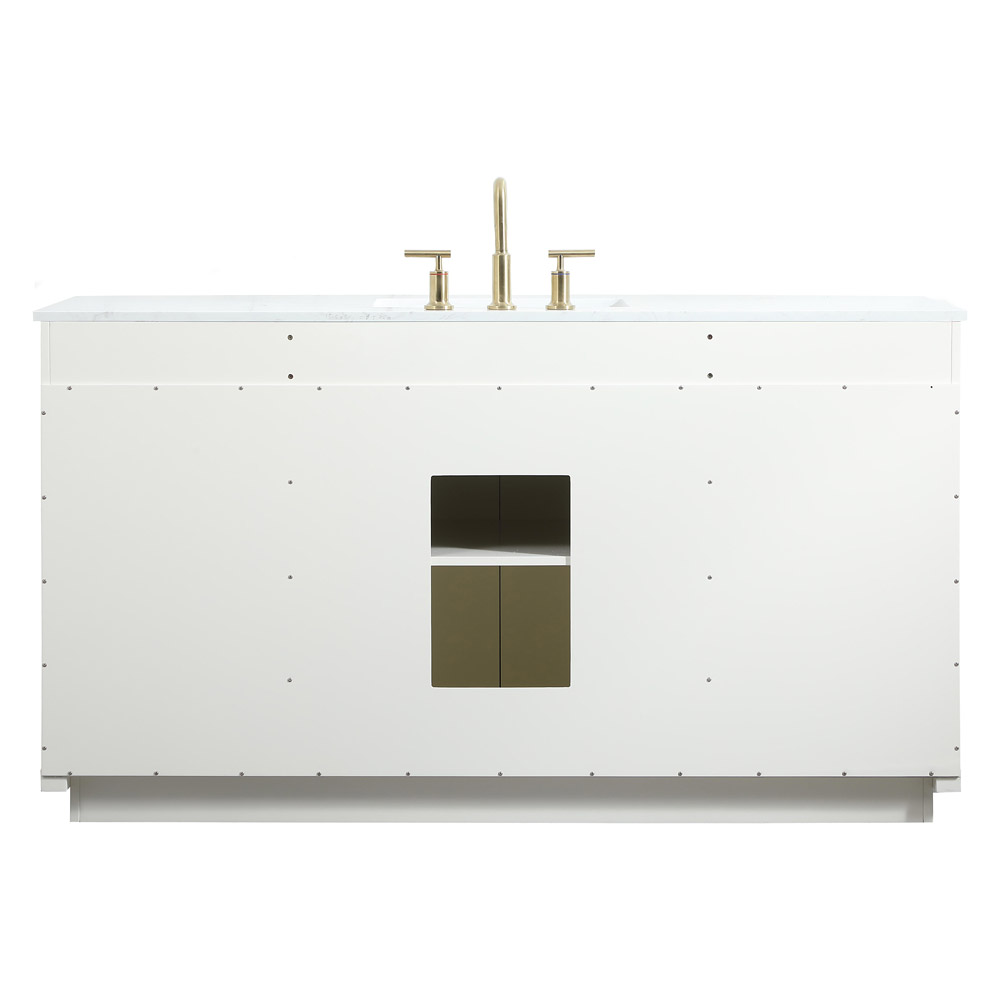 Elegant Bathroom Vanity - White (VF19460WH)