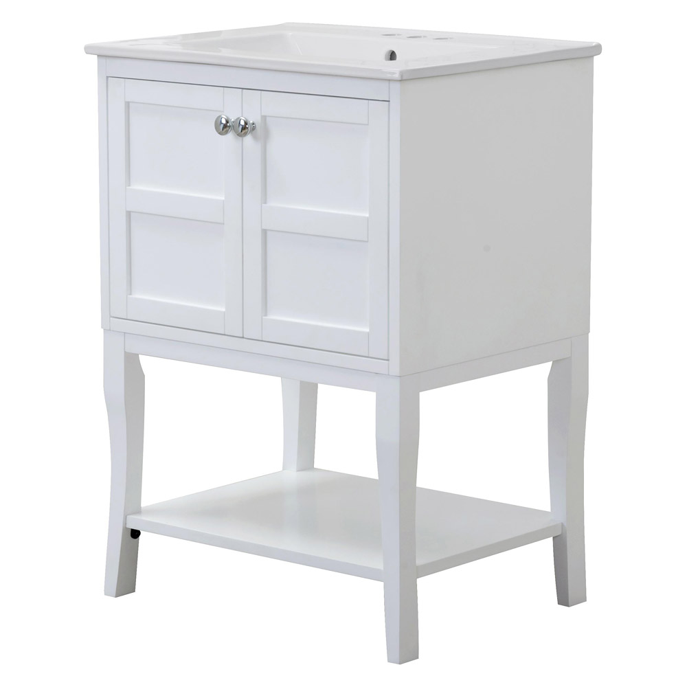 Elegant Bathroom Vanity - White (VF2100WH)