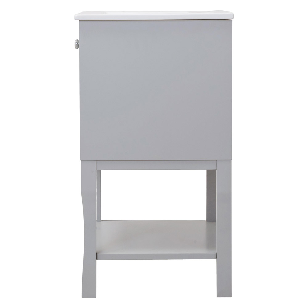 Elegant Bathroom Vanity - Gray (VF2101WH)