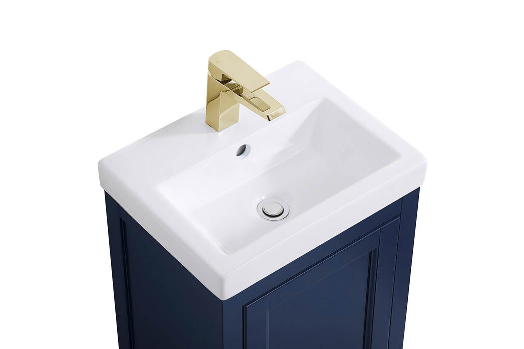 Elegant Bathroom Vanity - Blue (VF2218BL)