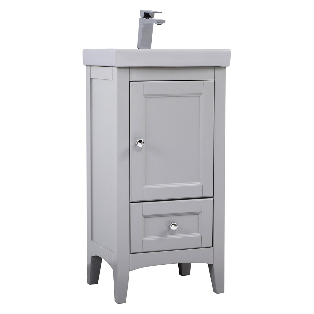 Elegant Bathroom Vanity - Gray (VF2218GR)