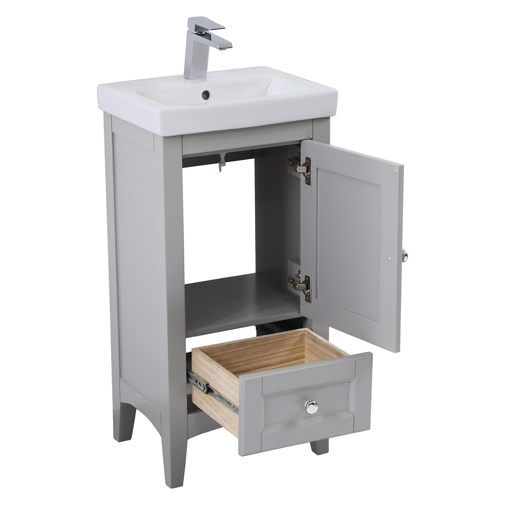 Elegant Bathroom Vanity - Gray (VF2218GR)