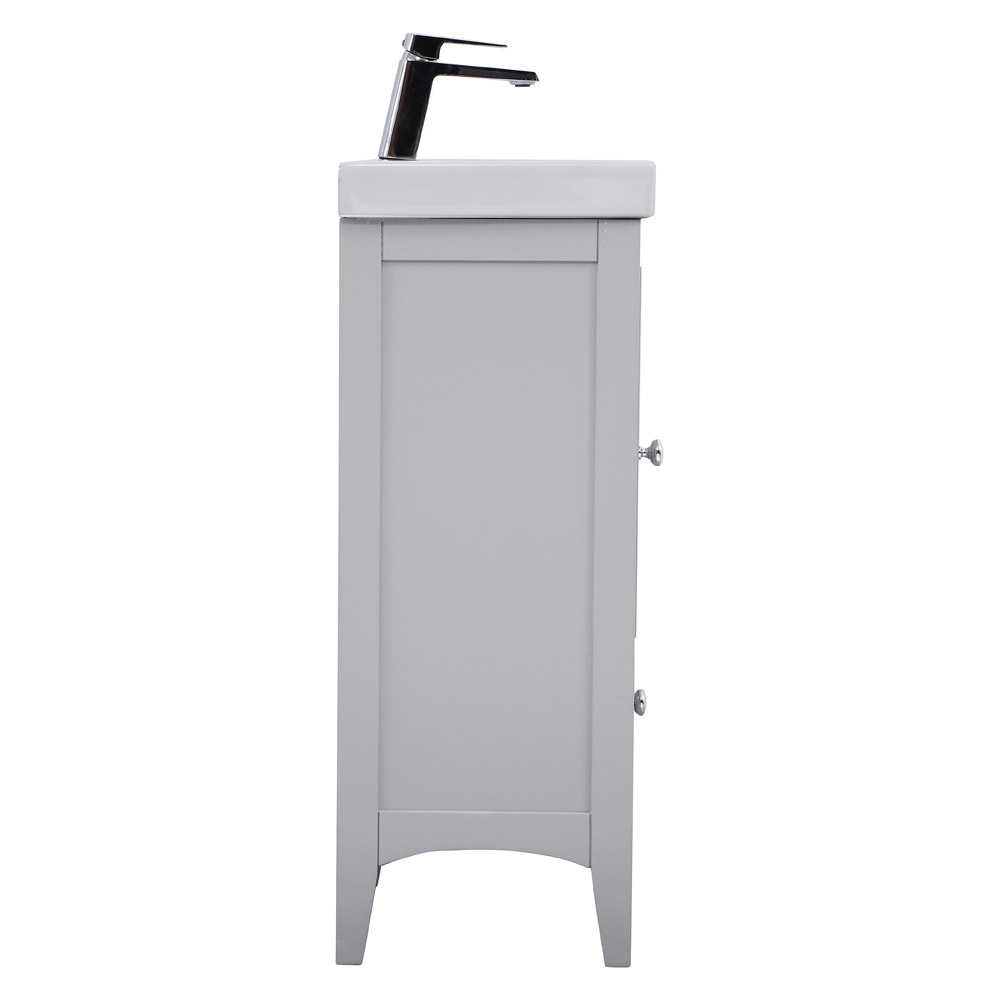 Elegant Bathroom Vanity - Gray (VF2218GR)