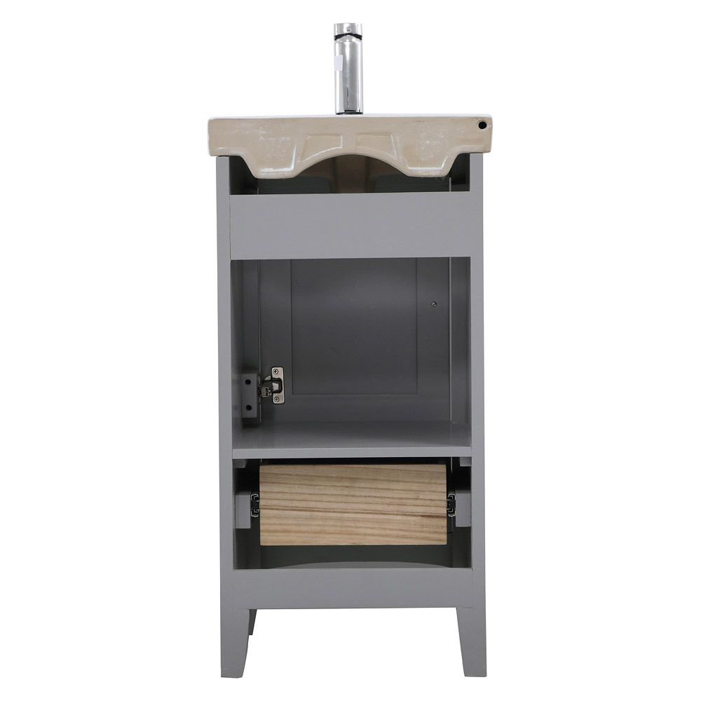 Elegant Bathroom Vanity - Gray (VF2218GR)