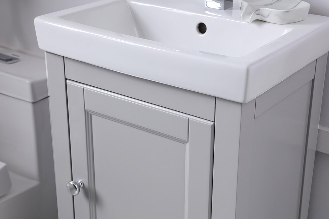 Elegant Bathroom Vanity - Gray (VF2218GR)