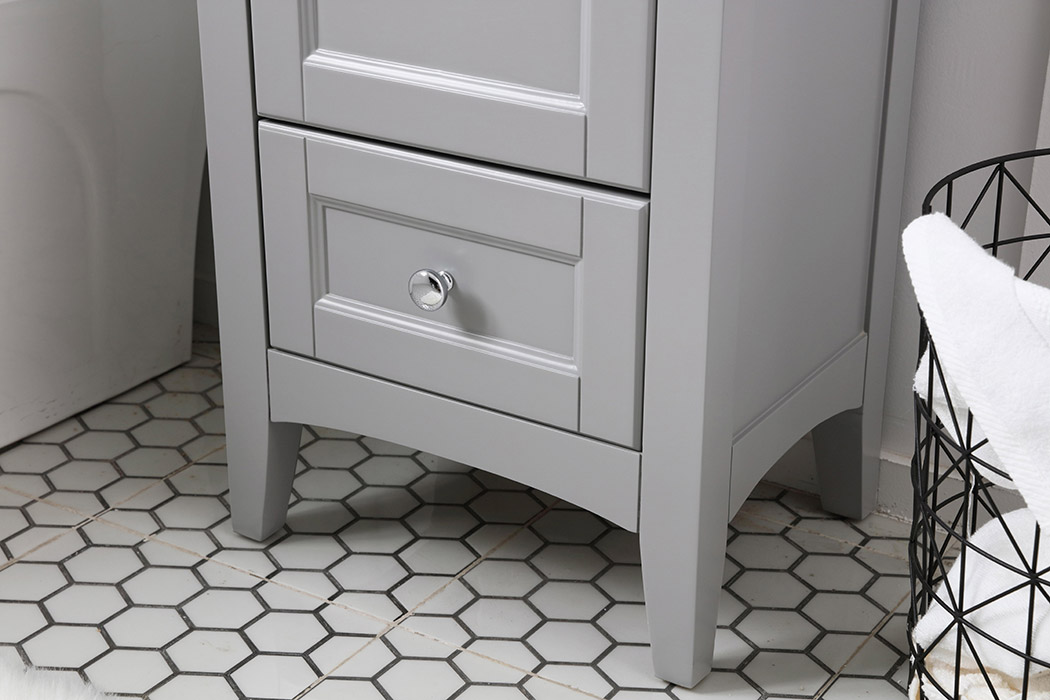 Elegant Bathroom Vanity - Gray (VF2218GR)