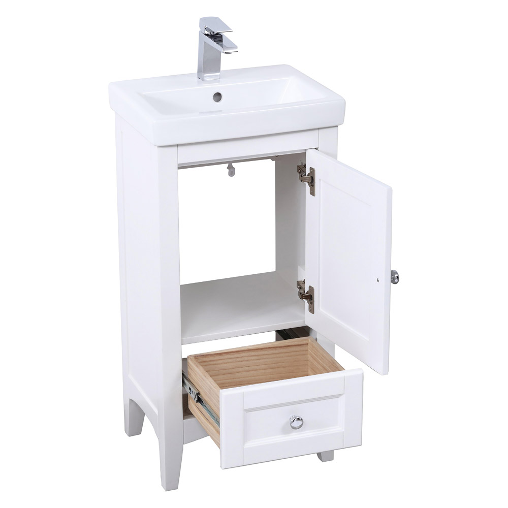 Elegant Bathroom Vanity - White (VF2218WH)