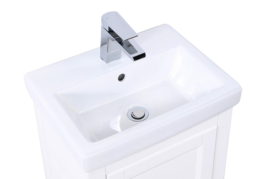 Elegant Bathroom Vanity - White (VF2218WH)