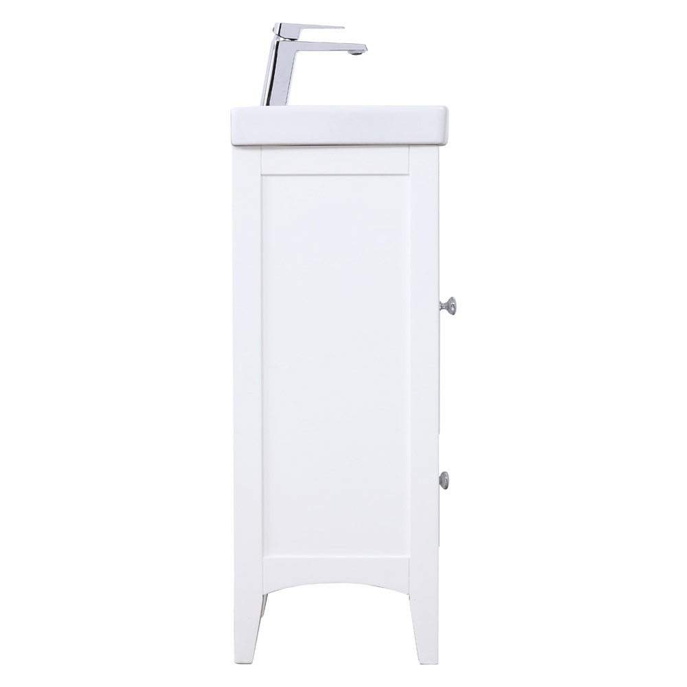 Elegant Bathroom Vanity - White (VF2218WH)