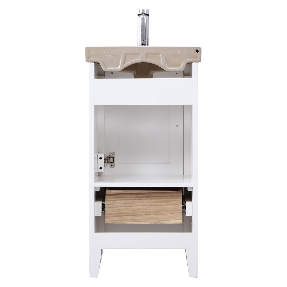 Elegant Bathroom Vanity - White (VF2218WH)