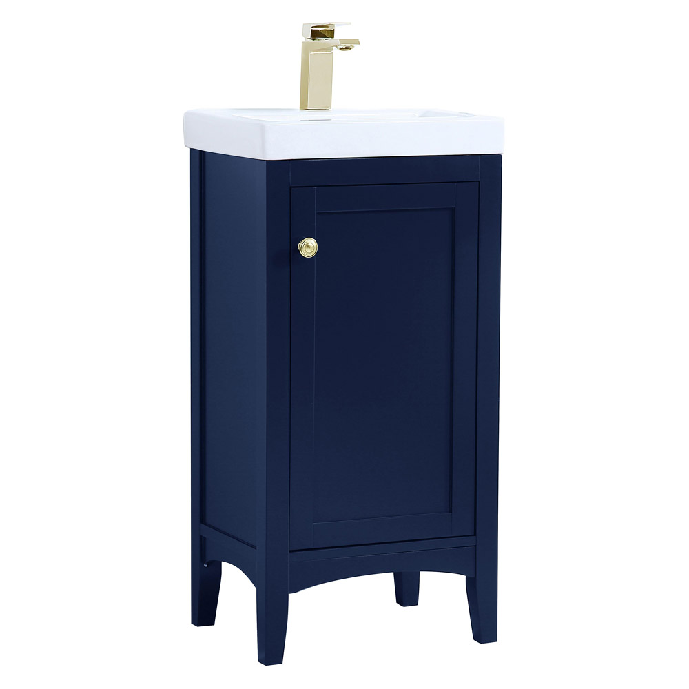 Elegant Bathroom Vanity - Blue (VF2318BL)