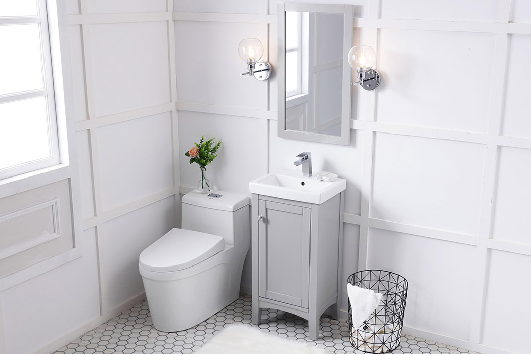 Elegant Bathroom Vanity - Gray (VF2318GR)