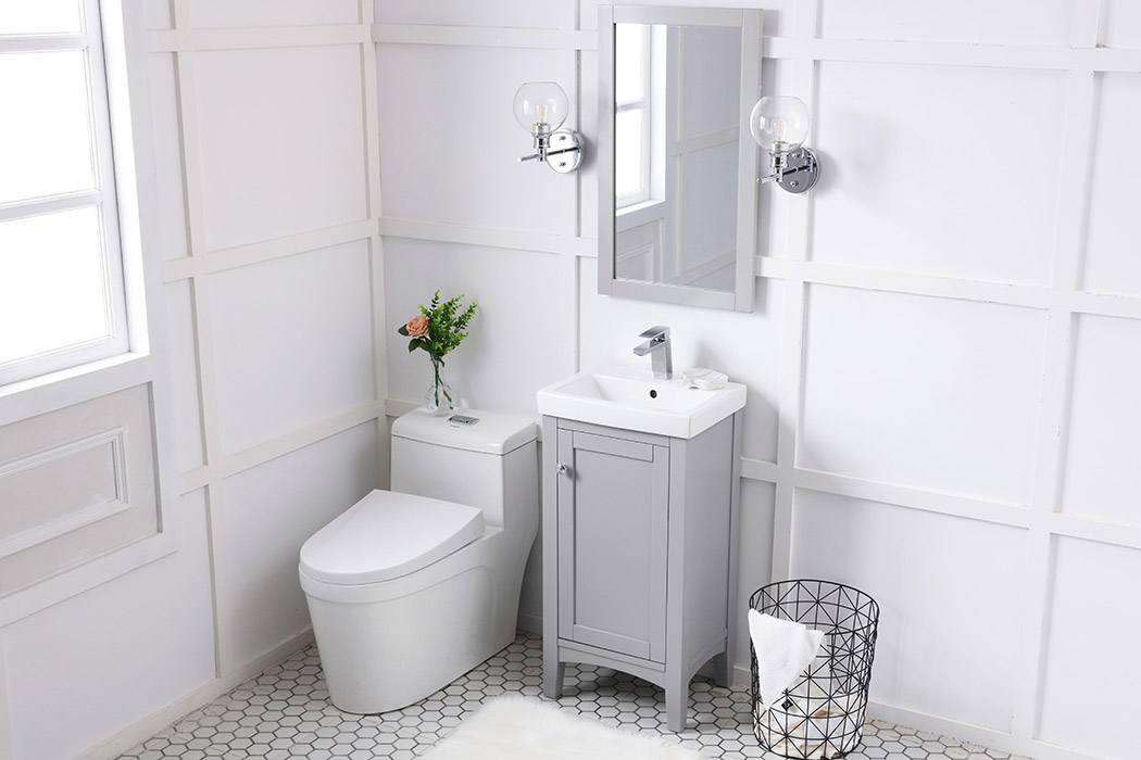 Elegant Bathroom Vanity - Gray (VF2318GR)