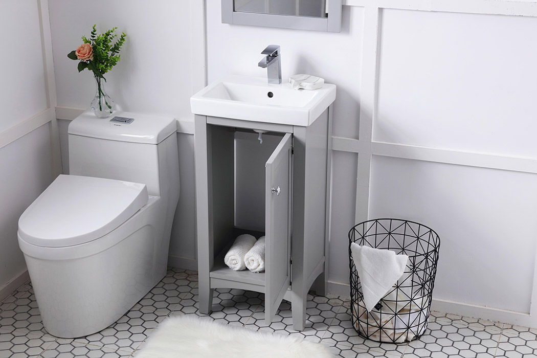 Elegant Bathroom Vanity - Gray (VF2318GR)