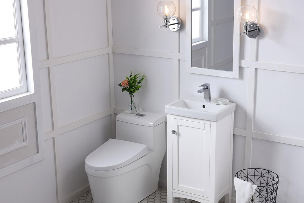 Elegant Bathroom Vanity - White (VF2318WH)