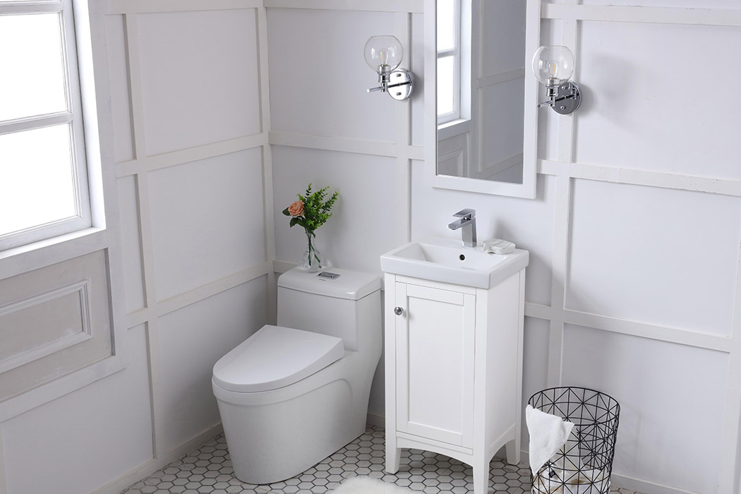 Elegant Bathroom Vanity - White (VF2318WH)