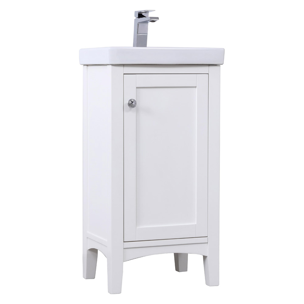 Elegant Bathroom Vanity - White (VF2318WH)