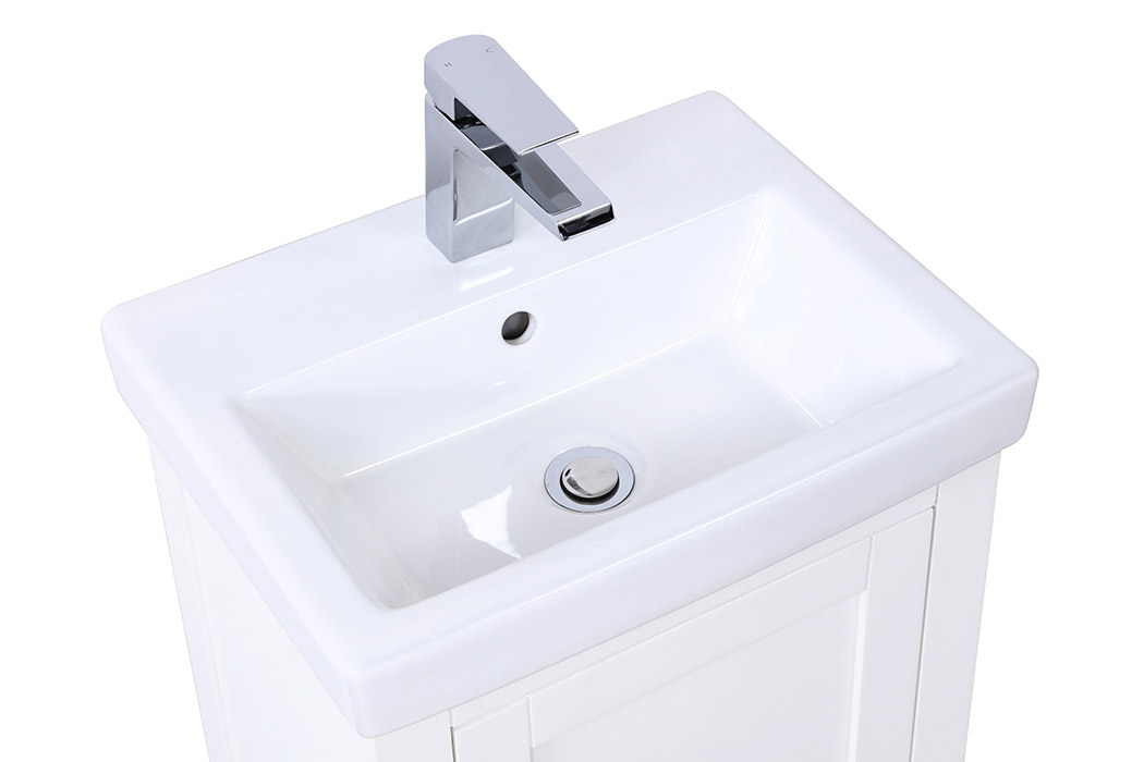 Elegant Bathroom Vanity - White (VF2318WH)