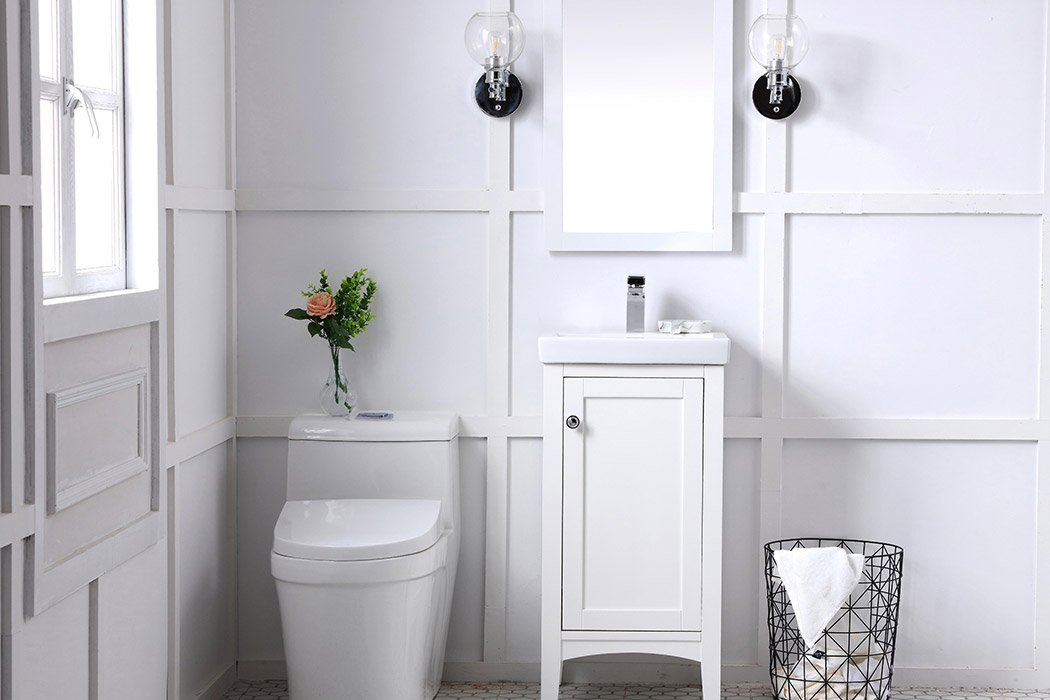 Elegant Bathroom Vanity - White (VF2318WH)