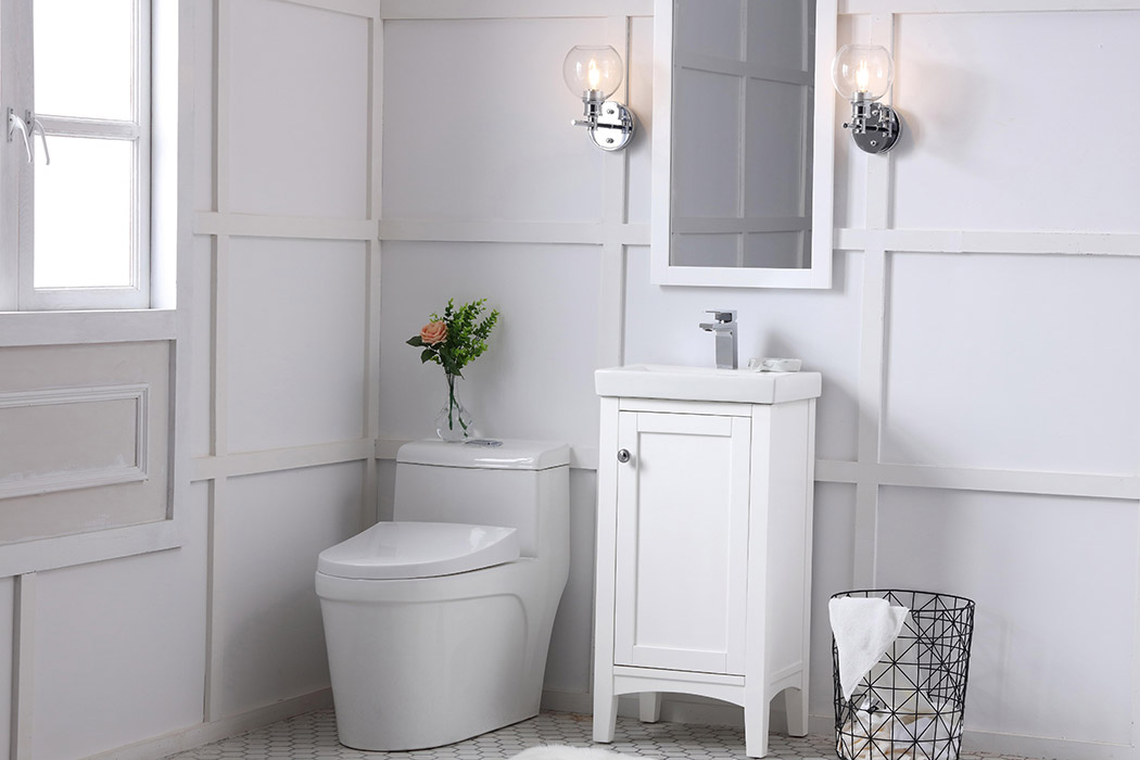 Elegant Bathroom Vanity - White (VF2318WH)