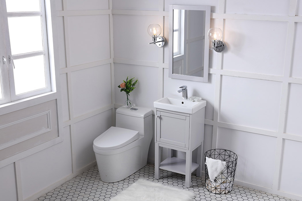 Elegant Bathroom Vanity - Gray (VF2518GR)