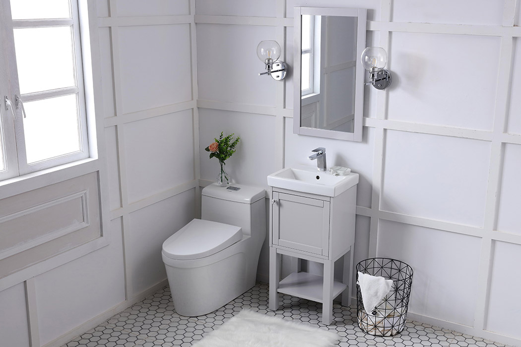 Elegant Bathroom Vanity - Gray (VF2518GR)