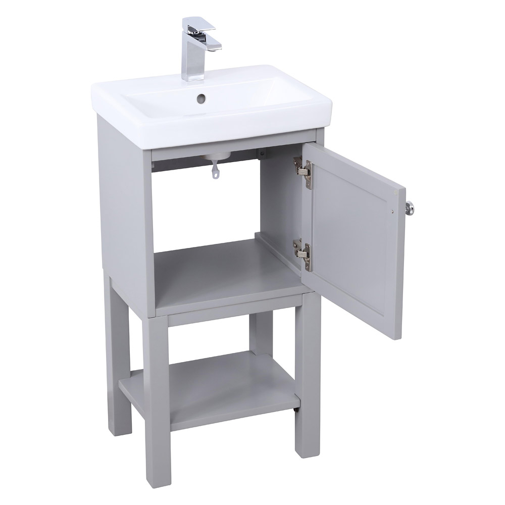 Elegant Bathroom Vanity - Gray (VF2518GR)