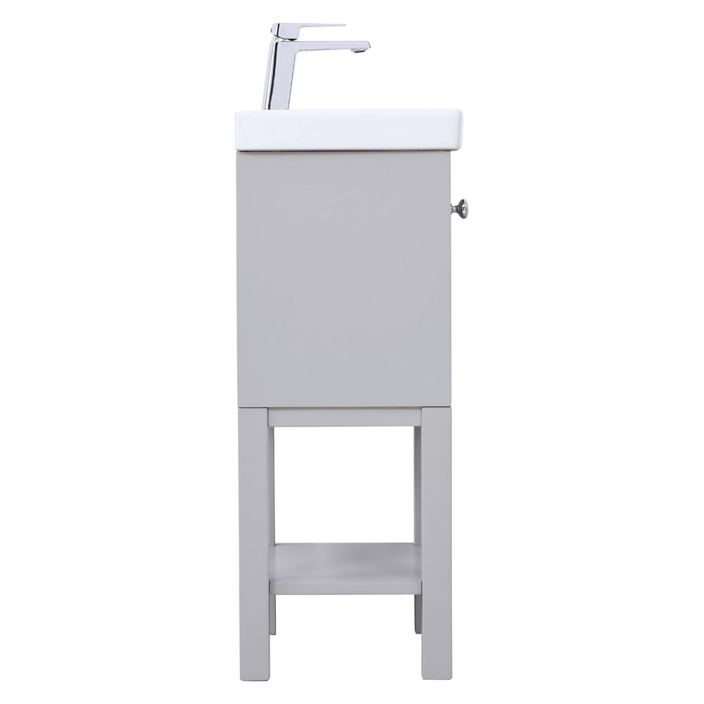 Elegant Bathroom Vanity - Gray (VF2518GR)