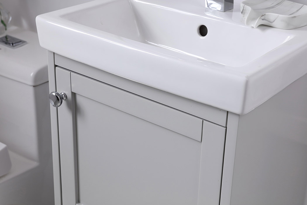 Elegant Bathroom Vanity - Gray (VF2518GR)