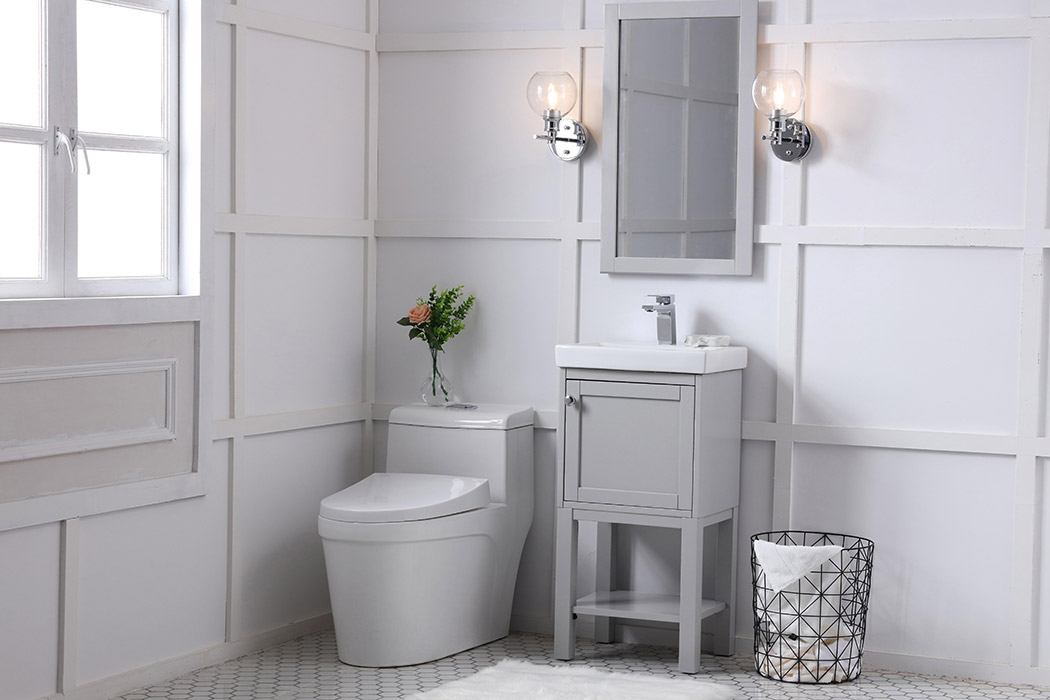 Elegant Bathroom Vanity - Gray (VF2518GR)