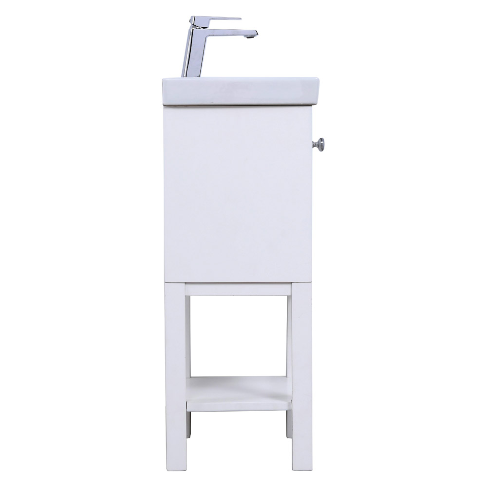 Elegant Bathroom Vanity - White (VF2518WH)