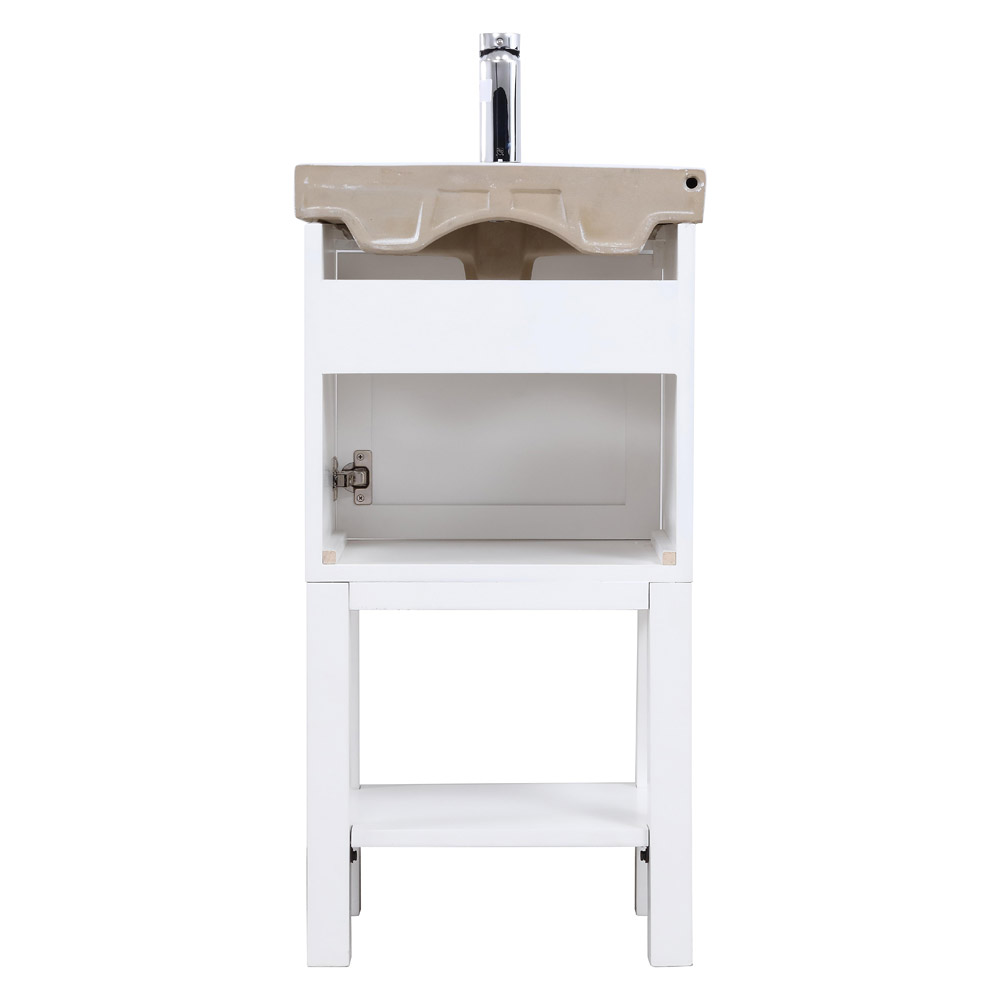 Elegant Bathroom Vanity - White (VF2518WH)