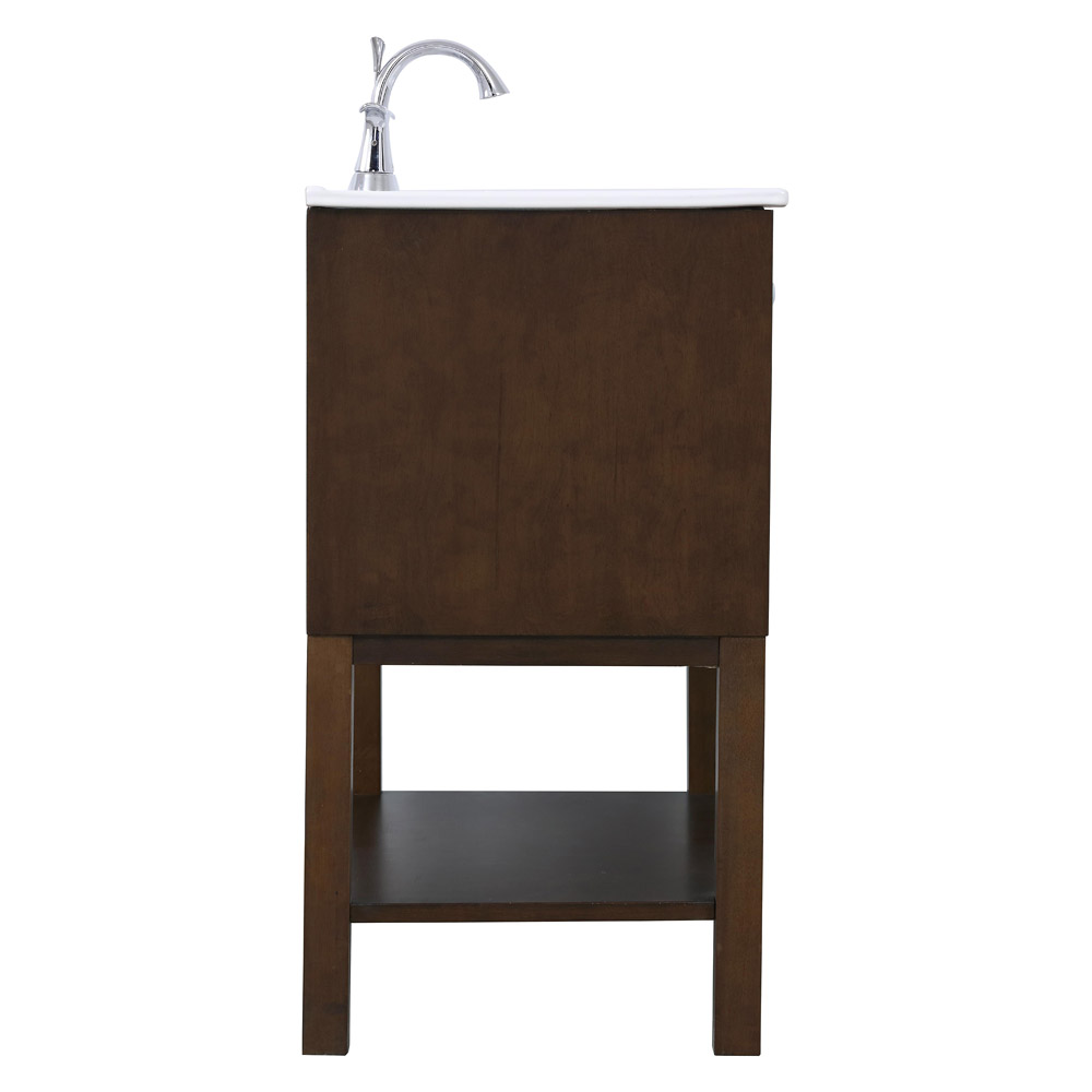 Elegant Bathroom Vanity - Antique Coffee, L 30" (VF2530AC)