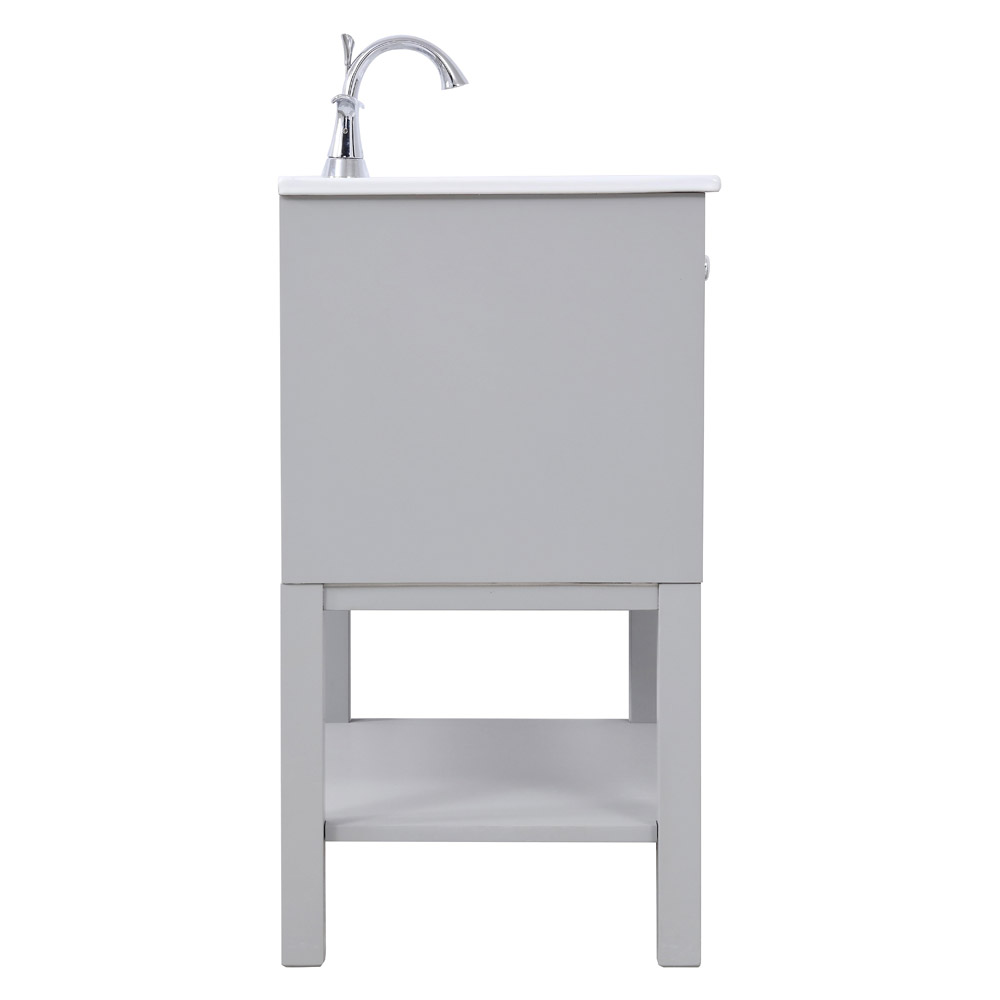 Elegant Bathroom Vanity - Gray, L 30" (VF2530GR)