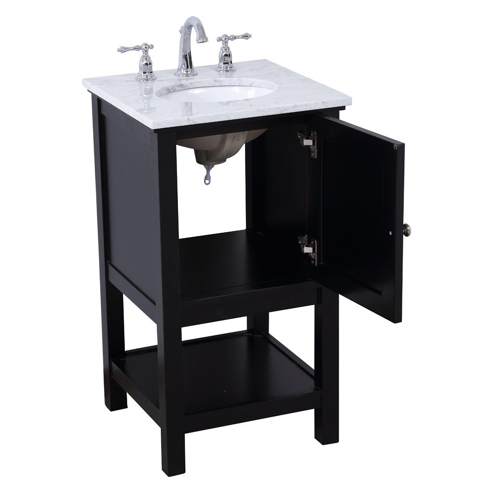 Elegant Bathroom Vanity - Black (VF27019BK)