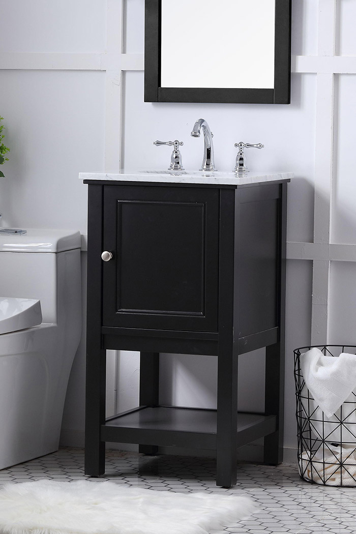 Elegant Bathroom Vanity - Black (VF27019BK)