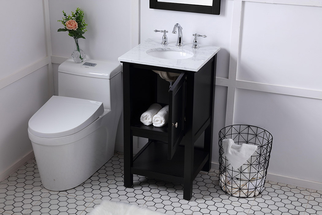 Elegant Bathroom Vanity - Black (VF27019BK)